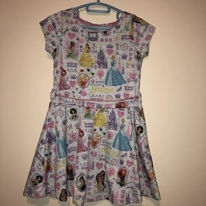 Disney Princess Dress Short Sleeve Size 4